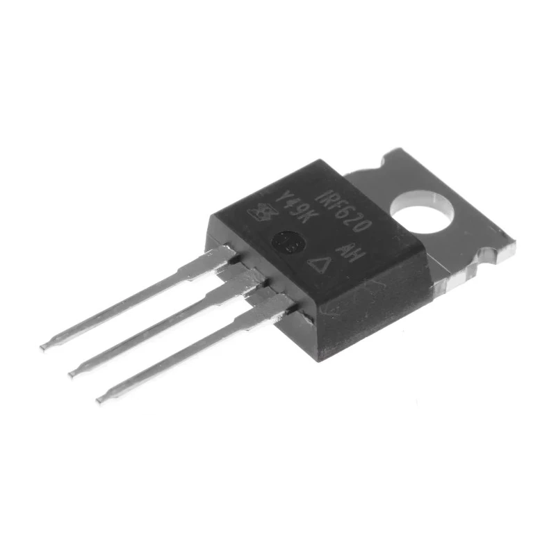 Vishay N-Channel Power MOSFET, 5.2 A Continuous Drain Current, 200 V Drain Source Voltage, 50 W Power Dissipation IRF620PBF