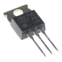 Vishay N-Channel Power MOSFET 400 V, 1.2 A, Enhancement Mode, TO-220AB Package IRF710PBF