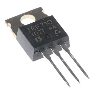 Vishay N-Channel Power MOSFET 400 V, 1.2 A, Enhancement Mode, TO-220AB Package IRF710PBF
