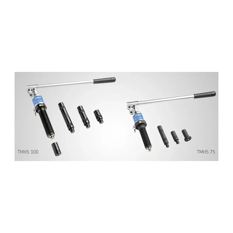 SKF Hydraulic Bearing Puller, 5-Piece, Hydraulic Operation, 100kN Pulling Force, 80mm Stroke, 4.5kg Weight TMHS 100