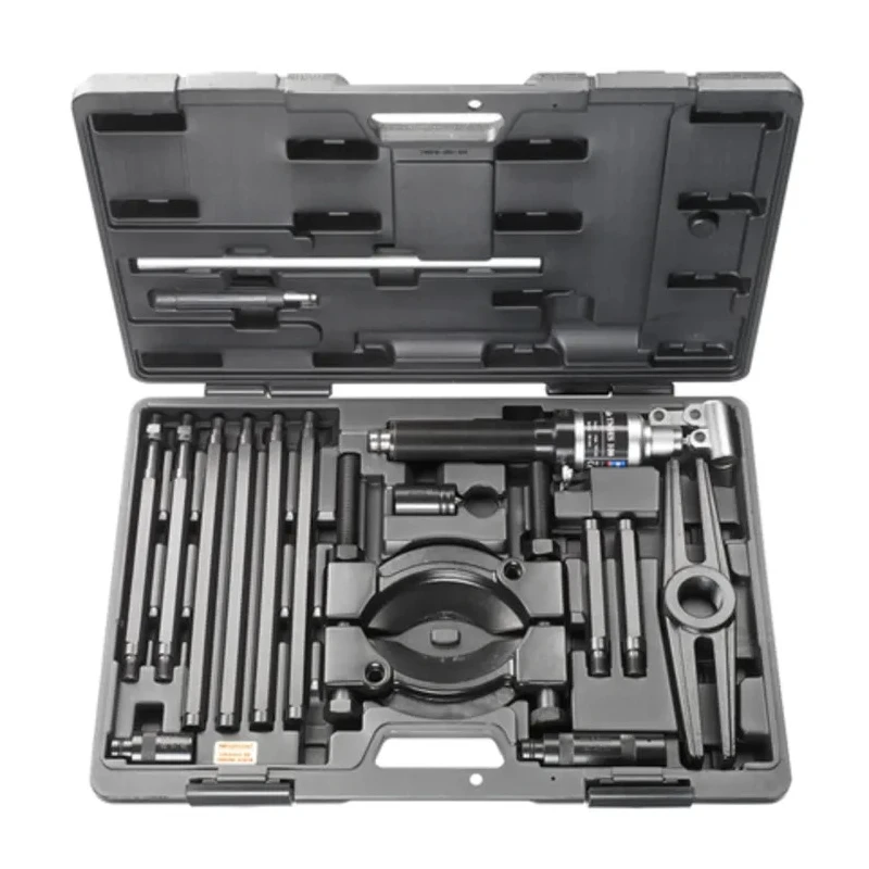 SKF Hand Bearing Puller Hydraulic Force 10.2t Capacity 35 to 150 mm, 14-Piece TMBS 150E