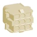 TE Connectivity Universal MATE-N-LOK Female Connector Housing 6.35 mm Pitch 9 Way 3 Row Straight 927231-7