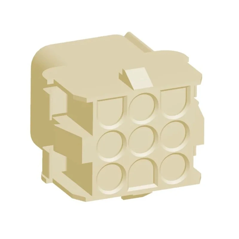 TE Connectivity Universal MATE-N-LOK Female Connector Housing 6.35 mm Pitch 9 Way 3 Row Straight 927231-7