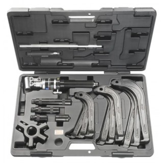 SKF Hydraulic Bearing Puller 11.2 t Force, 15-Piece Kit TMHP 10E