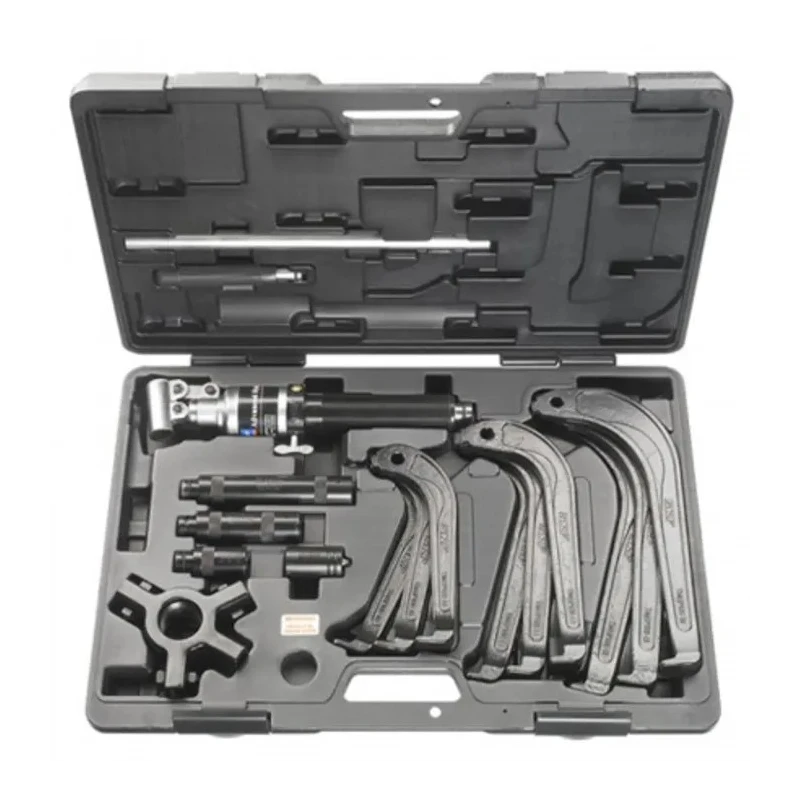 SKF Hydraulic Bearing Puller 11.2 t Force, 15-Piece Kit TMHP 10E