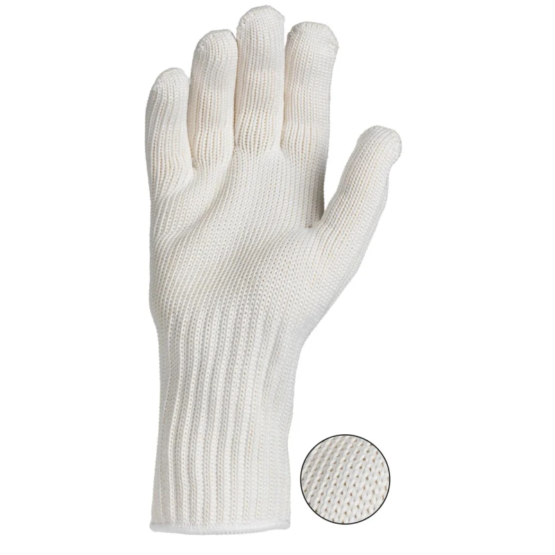 SKF White Polyester Heat Resistant Work Gloves Size 9 TMBA G11