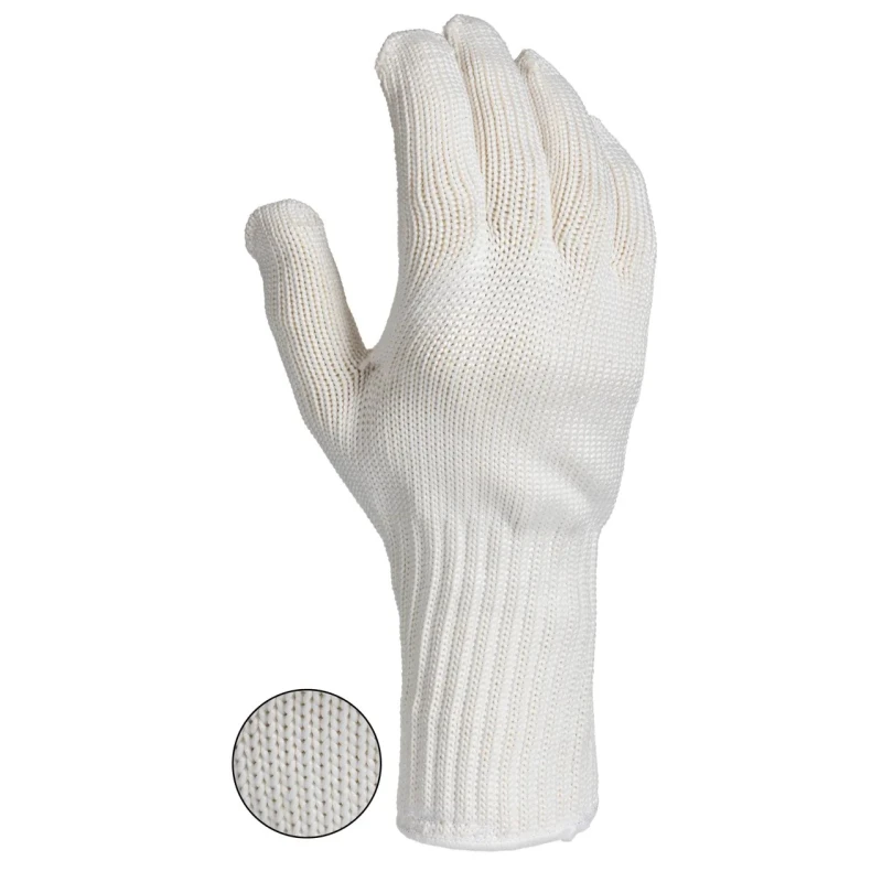 SKF White Polyester Heat Resistant Work Gloves Size 9 TMBA G11