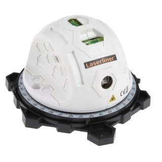 Laserliner Laser Level with 650 nm Red Laser, Self-Levelling, 2 Lasers, 360° Coverage, Indoor Use SuperLine 2D