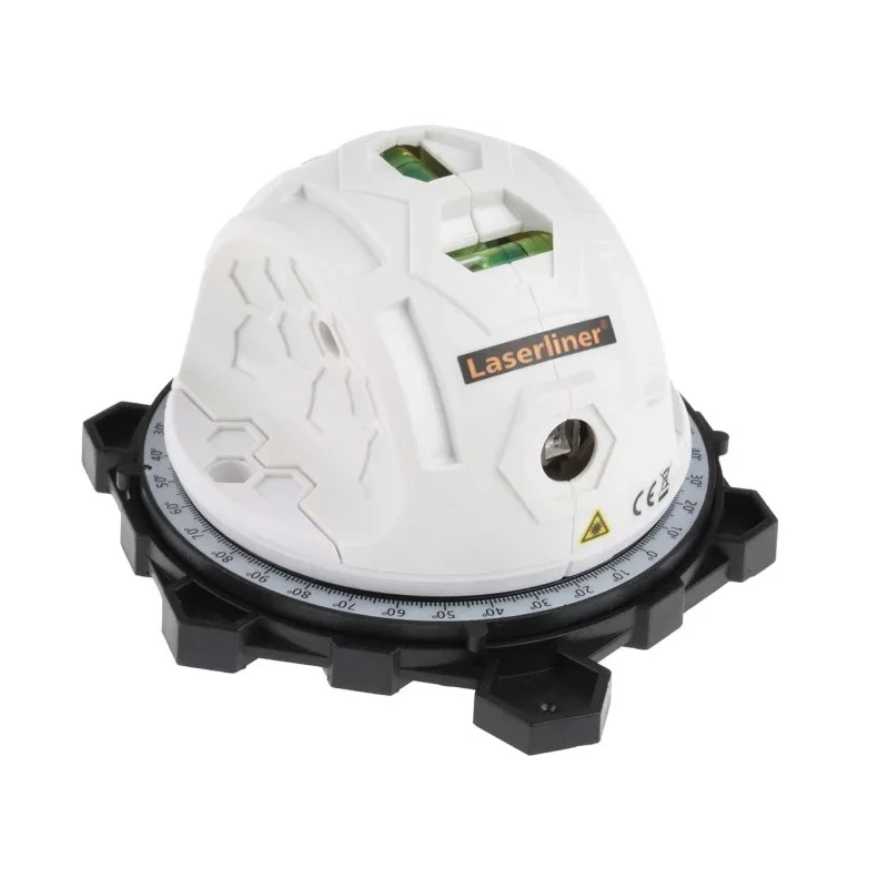 Laserliner Laser Level with 650 nm Red Laser, Self-Levelling, 2 Lasers, 360° Coverage, Indoor Use SuperLine 2D