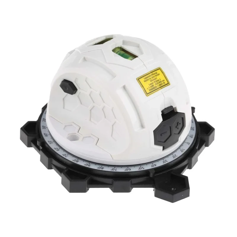 Laserliner Laser Level with 650 nm Red Laser, Self-Levelling, 2 Lasers, 360° Coverage, Indoor Use SuperLine 2D