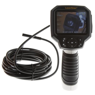 Laserliner Inspection Camera 9 mm Probe Diameter 5 m Probe Length 640 x 480 Pixel Resolution LED Illumination VideoScope XXL