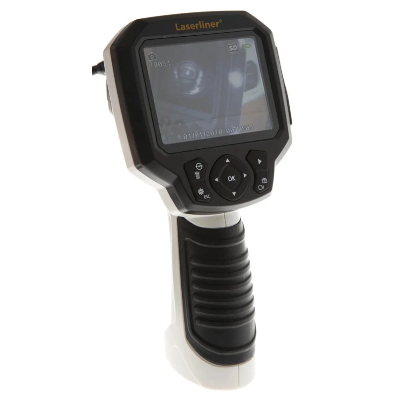 Laserliner Inspection Camera 9 mm Probe Diameter 5 m Probe Length 640 x 480 Pixel Resolution LED Illumination VideoScope XXL