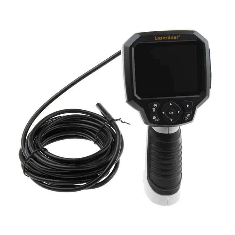 Laserliner Inspection Camera 9 mm Probe Diameter 5 m Probe Length 640 x 480 Pixel Resolution LED Illumination VideoScope XXL