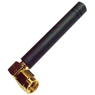 Siretta Stubby WiFi Antenna with SMA RP Male Connector External 2.4 GHz Gain 2dBi DELTA15/X/SMAM/RA/RP/11