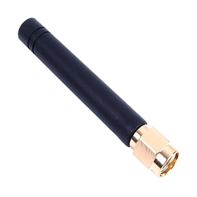 Siretta Stubby External WiFi Antenna with SMA RP Male Connector 2.4 GHz, 2dBi Gain DELTA14/SMAM/S/RP/11