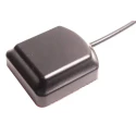 Siretta Square Adhesive Mount GPS Antenna with SMA Male Connector 1m Lead Length ALPHA4A/1M/SMAM/S/S/26