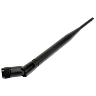 Siretta Whip Multi-Band Antenna with SMA Connector, WiFi Dual Band, External, 2.4GHz-2.5GHz, 5dBi DELTA6C/x/SMAM/S/S/11