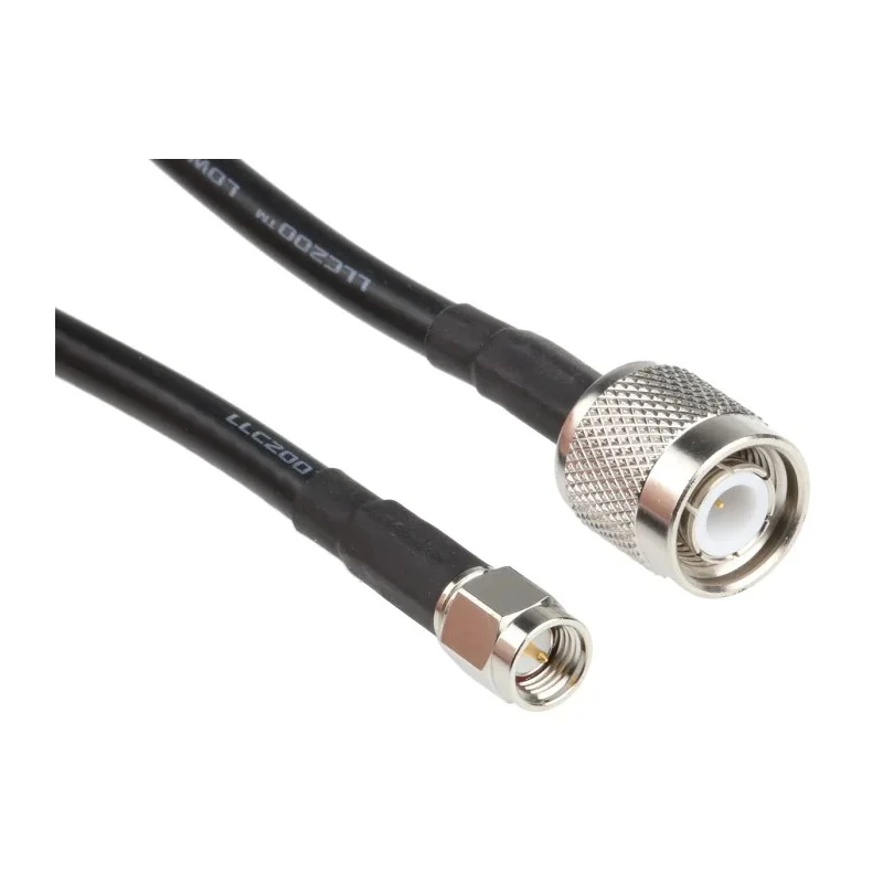 Siretta ASMZ Series 10 m RF LLC200A Coaxial Cable 50 Ω Black Terminated LLC200A