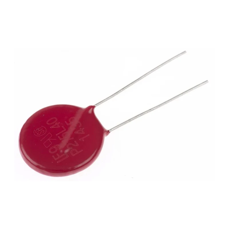 Littelfuse LA Varistor Metal Oxide Radial Lead Disc 20mm Diameter 430 V 100 A Clamping 2700 V 900 pF Capacitance V275LA40AP
