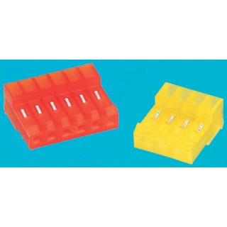 TE Connectivity 10-Way IDC Connector Female Cable Mount 1 Row 600V 7A MTA-156 Series 4-640426-0
