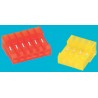 TE Connectivity 10-Way IDC Connector Female Cable Mount 1 Row 600V 7A MTA-156 Series 4-640426-0