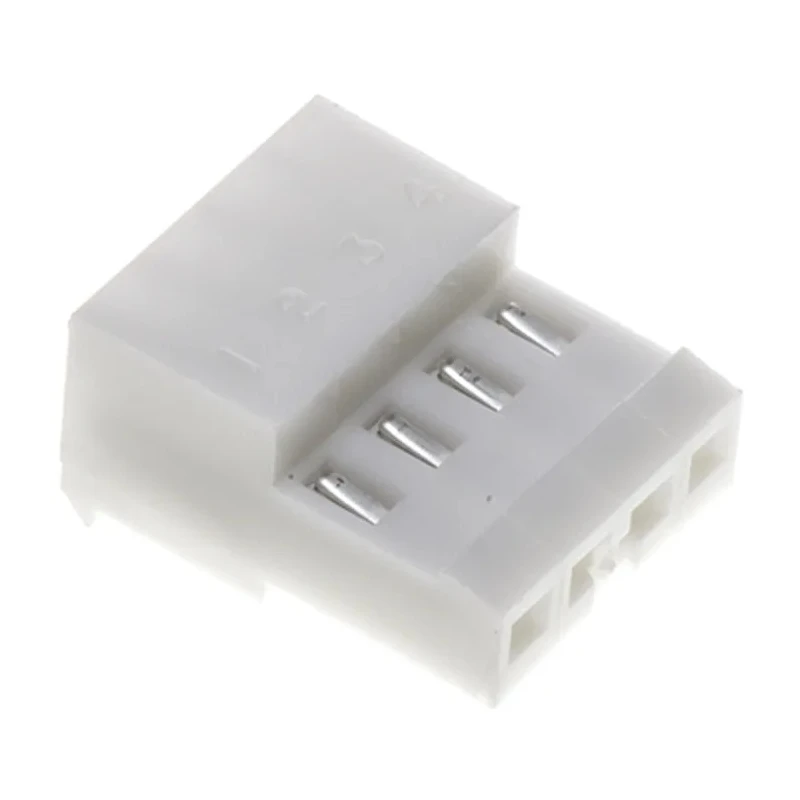 TE Connectivity 4-Way IDC Connector Female for Cable, 1 Row, 2.54mm Pitch, 5A, 250V ac, Nylon Housing 3-640441-4