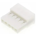 TE Connectivity 5-Way Shrouded Female IDC Connector for Cable, 1 Row, 250V AC, 5A, Right Angle Mount 3-640441-5