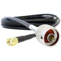 Siretta ASMR Series 10 m Black RF LLC200A Coaxial Cable 50 Ω Terminated LLC200A