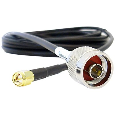 Siretta ASMR Series 10 m Black RF LLC200A Coaxial Cable 50 Ω Terminated LLC200A