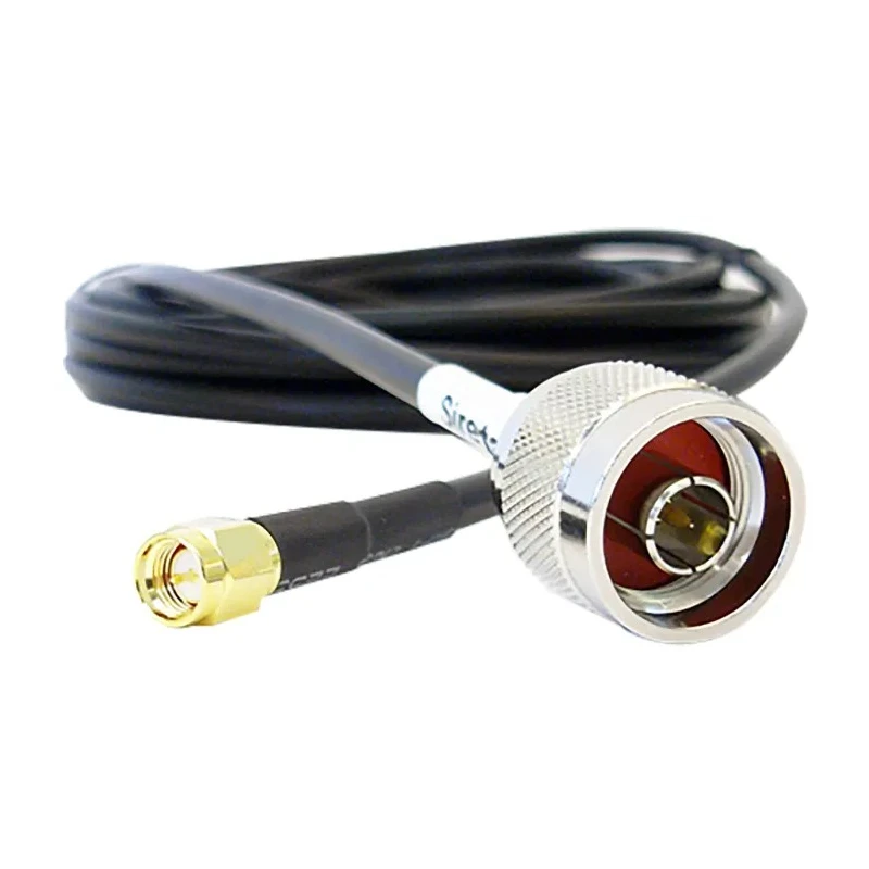 Siretta ASMR Series 10 m Black RF LLC200A Coaxial Cable 50 Ω Terminated LLC200A