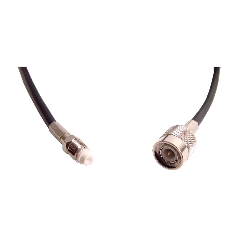 Siretta ASMZ Series 10 m RF LLC200A Coaxial Cable 50 Ω Black Terminated LLC200A