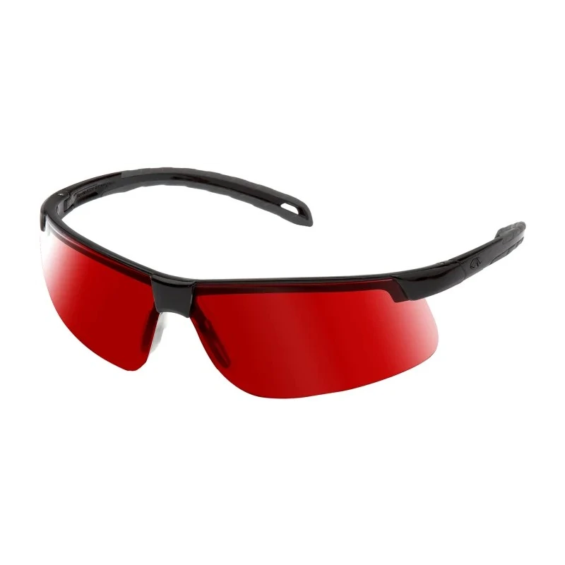 Laser Vision Laser Enhancement Glasses UV Resistant Lightweight Wraparound Design Red Red Laser Glasses