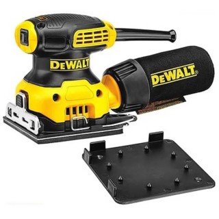 DeWALT Corded Brushed Orbital Sander 108 x 115 mm, 230W, 240V, Model DWE6411-GB