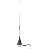 Siretta Whip Omni-Directional Antenna 850MHz 4dBi Gain 3m RG174 Cable SMA Male Connector IP67 TANGO18/3M/SMAM/S/S/19