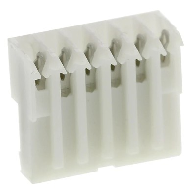 TE Connectivity 6-Way IDC Connector Female for Cable, 1 Row, 5A, 250V ac, Tin over Nickel Plating, MTA-100 Series 3-640441-6
