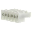TE Connectivity 6-Way IDC Connector Female for Cable, 1 Row, 5A, 250V ac, Tin over Nickel Plating, MTA-100 Series 3-640441-6