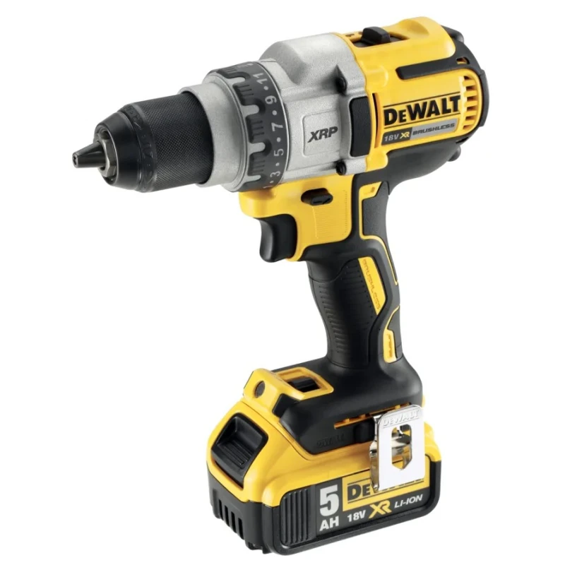 DeWALT XR Brushless Keyless 820W Cordless Drill Driver 18V 13mm Chuck 95Nm Torque DCD991P2-GB