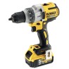 DeWALT XR Brushless Keyless 820W Cordless Drill Driver 18V 13mm Chuck 95Nm Torque DCD991P2-GB