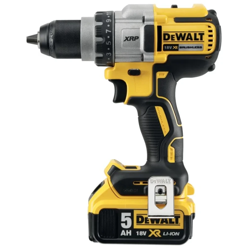 DeWALT XR Brushless Keyless 820W Cordless Drill Driver 18V 13mm Chuck 95Nm Torque DCD991P2-GB