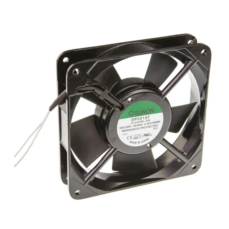 Sunon DP Series Axial Fan 230V AC 18W 90mA 136m³/h 120mm Frame Size Ball Bearing DP201AT/2122HBL.GN