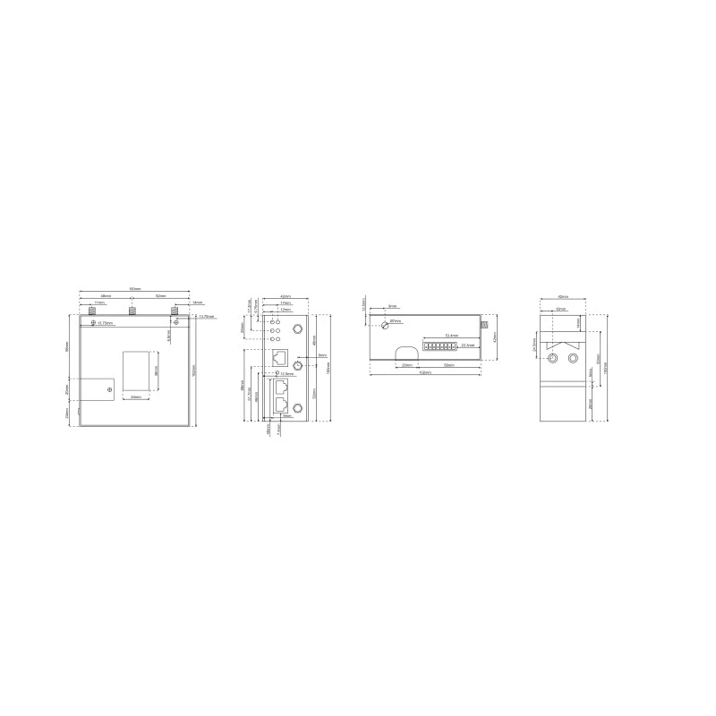 Siretta Router with 6 Port LAN, Standard DC Power Interface, 5 to 32 V DC, 150 Mbps Transmission QUARTZ-W22-LTE(EU) + ACC
