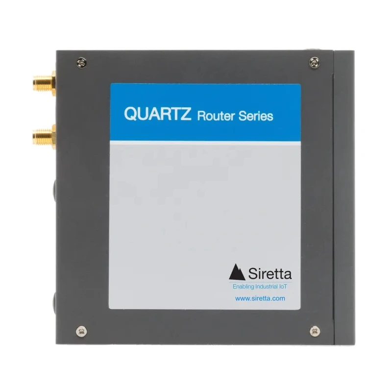 Siretta Router with 6 Port LAN, Standard DC Power Interface, 5 to 32 V DC, 150 Mbps Transmission QUARTZ-W22-LTE(EU) + ACC