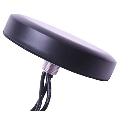 Siretta Multi-Band Antenna, Puck Form, SMA Male Connector, 698 MHz to 2.7 GHz, 2G (GSM/GPRS) TANGO22/3M/SMAM/SMAM/SMAM/26