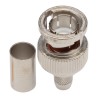 Telegartner BNC Series 75 Ω Coaxial Connector Cable Male BNC, Straight Body Crimp Connector J01002A1352