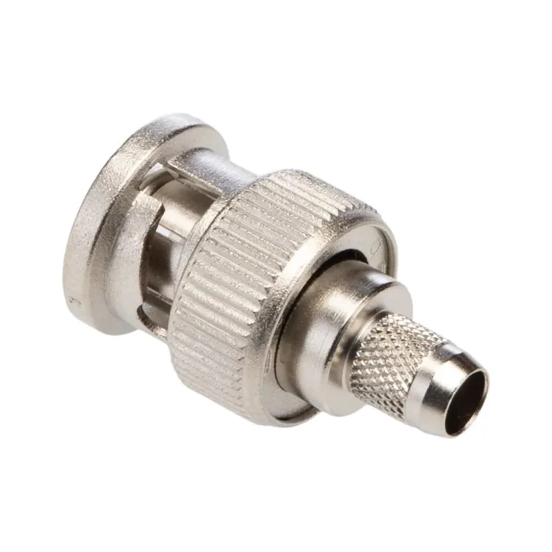 Telegartner BNC Series 75 Ω Coaxial Connector Cable Male BNC, Straight Body Crimp Connector J01002A1352