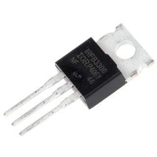 Infineon HEXFET N-Channel MOSFET, 160 A, 60 V Enhancement Mode, 3-Pin TO-220 IRFB3306PBF