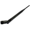 Siretta Whip WiFi Antenna with SMA RP Connector DELTA6B/x/SMAM/RP/S/11, 2.4GHz, 5 dBi Gain, External, Omni-Directional