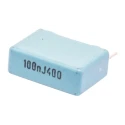 KEMET PHE450 Film Capacitor, ±5 % Tolerance, 100 nF, 400 V DC, 180 V AC, Through Hole Mounting PHE450