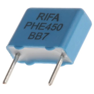 KEMET Film Capacitor ±5% Tolerance 10 nF 400 V DC 180 V AC Radial Through Hole PHE450