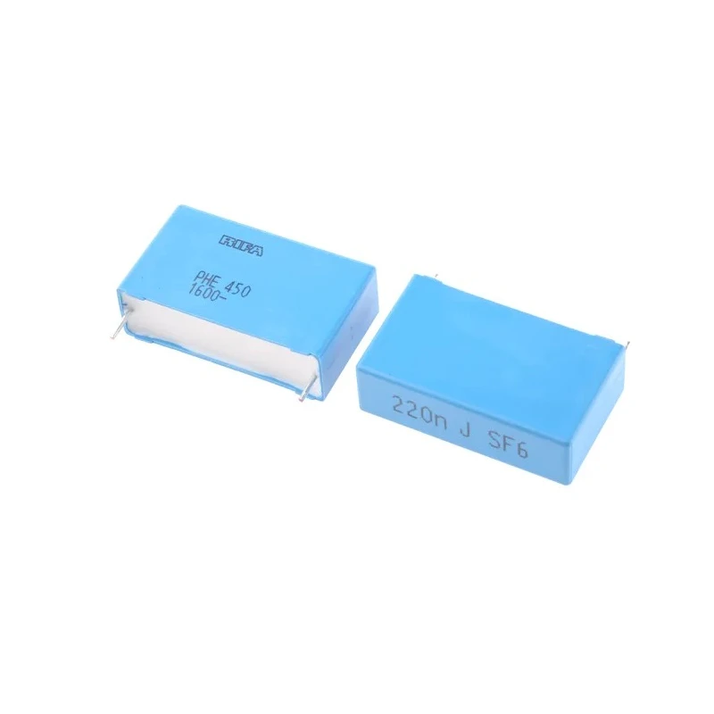 KEMET PHE450 Film Capacitor, ±5 % Tolerance, 220 nF Capacitance, 1.6 kV DC, 180 V AC, Through Hole Mount PHE450